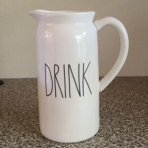 Rae Dunn DRINK Pitcher
